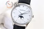 Jaeger-LeCoultre Master Ultra Thin ZF 1:1 Best Edition SS Leather Strap SA925