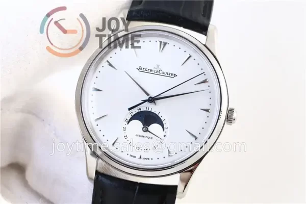 Jaeger-LeCoultre Master Ultra Thin ZF 1:1 Best Edition SS Leather Strap SA925