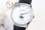 Jaeger-LeCoultre Master Ultra Thin ZF 1:1 Best Edition SS Leather Strap SA925