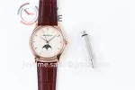 Jaeger-LeCoultre Master Ultra Thin ZF 1:1 Best Edition RG Leather Strap SA925