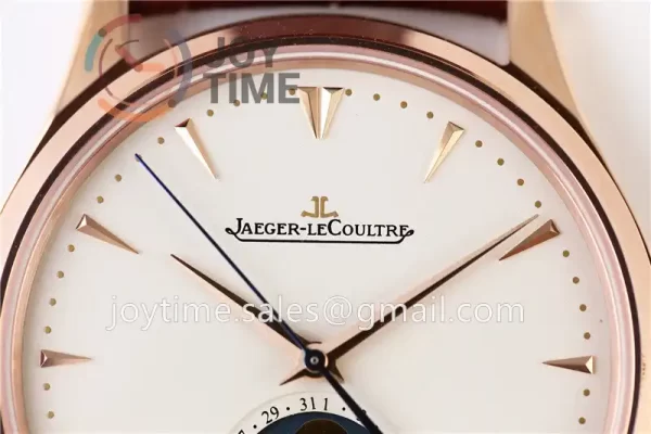 Jaeger-LeCoultre Master Ultra Thin ZF 1:1 Best Edition RG Leather Strap SA925