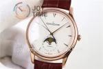 Jaeger-LeCoultre Master Ultra Thin ZF 1:1 Best Edition RG Leather Strap SA925