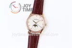 Jaeger-LeCoultre Master Ultra Thin ZF 1:1 Best Edition RG Leather Strap SA925