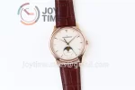 Jaeger-LeCoultre Master Ultra Thin ZF 1:1 Best Edition RG Leather Strap SA925