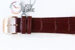 Jaeger-LeCoultre Master Ultra Thin ZF 1:1 Best Edition RG Leather Strap SA925