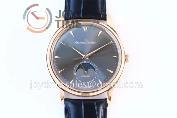 Jaeger-LeCoultre Master Ultra Thin ZF 1:1 Best Edition RG Leather Strap SA925