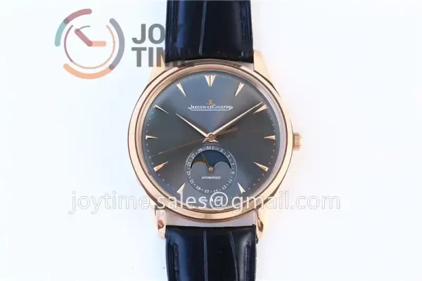 Jaeger-LeCoultre Master Ultra Thin ZF 1:1 Best Edition RG Leather Strap SA925