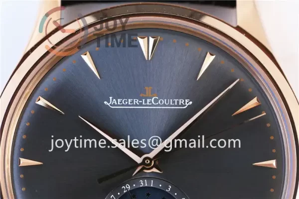 Jaeger-LeCoultre Master Ultra Thin ZF 1:1 Best Edition RG Leather Strap SA925