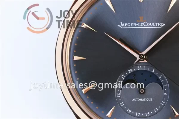 Jaeger-LeCoultre Master Ultra Thin ZF 1:1 Best Edition RG Leather Strap SA925