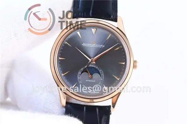 Jaeger-LeCoultre Master Ultra Thin ZF 1:1 Best Edition RG Leather Strap SA925