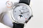 Jaeger-LeCoultre Master Calendar OMF 1:1 Best Edition SS Leather Strap A866