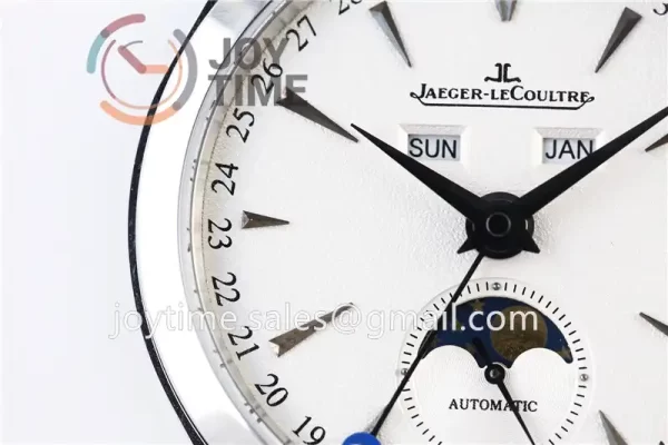 Jaeger-LeCoultre Master Calendar OMF 1:1 Best Edition SS Leather Strap A866