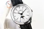 Jaeger-LeCoultre Master Calendar OMF 1:1 Best Edition SS Leather Strap A866