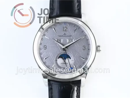 Jaeger-LeCoultre Master Calendar OMF 1:1 Best Edition SS Leather Strap A866