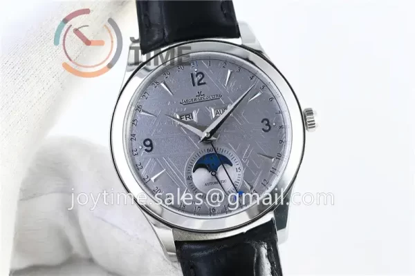 Jaeger-LeCoultre Master Calendar OMF 1:1 Best Edition SS Leather Strap A866