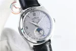 Jaeger-LeCoultre Master Calendar OMF 1:1 Best Edition SS Leather Strap A866