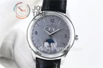 Jaeger-LeCoultre Master Calendar OMF 1:1 Best Edition SS Leather Strap A866