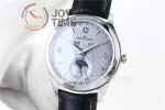 Jaeger-LeCoultre Master Calendar OMF 1:1 Best Edition SS Leather Strap A866