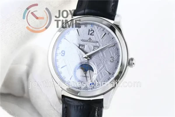 Jaeger-LeCoultre Master Calendar OMF 1:1 Best Edition SS Leather Strap A866