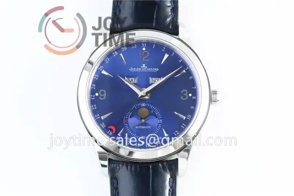 Jaeger-LeCoultre Master Calendar OMF 1:1 Best Edition SS Leather Strap A866