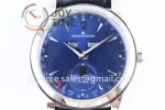 Jaeger-LeCoultre Master Calendar OMF 1:1 Best Edition SS Leather Strap A866