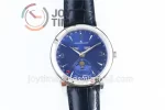 Jaeger-LeCoultre Master Calendar OMF 1:1 Best Edition SS Leather Strap A866