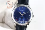 Jaeger-LeCoultre Master Calendar OMF 1:1 Best Edition SS Leather Strap A866