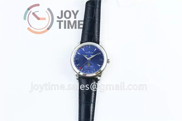 Jaeger-LeCoultre Master Calendar OMF 1:1 Best Edition SS Leather Strap A866