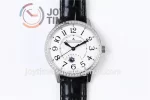 Jaeger-LeCoultre Rendez-Vous Night & Day ZF 1:1 Best Edition  Diamonds Bezel  Leather Strap SA898