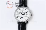 Jaeger-LeCoultre Rendez-Vous Night & Day ZF 1:1 Best Edition  Diamonds Bezel  Leather Strap SA898