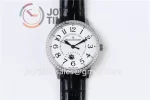 Jaeger-LeCoultre Rendez-Vous Night & Day ZF 1:1 Best Edition  Diamonds Bezel  Leather Strap SA898