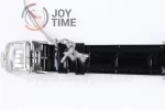 Jaeger-LeCoultre Rendez-Vous Night & Day ZF 1:1 Best Edition  Diamonds Bezel  Leather Strap SA898