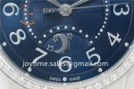 Jaeger-LeCoultre Rendez-Vous Night & Day ZF 1:1 Best Edition  Diamonds Bezel  Leather Strap SA898