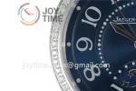 Jaeger-LeCoultre Rendez-Vous Night & Day ZF 1:1 Best Edition  Diamonds Bezel  Leather Strap SA898