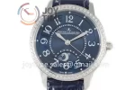 Jaeger-LeCoultre Rendez-Vous Night & Day ZF 1:1 Best Edition  Diamonds Bezel  Leather Strap SA898