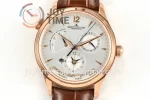 Jaeger-LeCoultre Master Geographic ZF 1:1 Best Edition RG Leather Strap A939