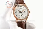 Jaeger-LeCoultre Master Geographic ZF 1:1 Best Edition RG Leather Strap A939