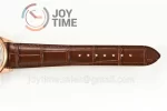 Jaeger-LeCoultre Master Geographic ZF 1:1 Best Edition RG Leather Strap A939