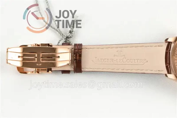 Jaeger-LeCoultre Master Geographic ZF 1:1 Best Edition RG Leather Strap A939