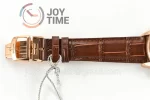 Jaeger-LeCoultre Master Geographic ZF 1:1 Best Edition RG Leather Strap A939