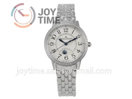 Jaeger-LeCoultre Rendez-Vous Night & Day ZF 1:1 Best Edition Diamond Bezel Leather Strap SA898