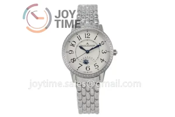 Jaeger-LeCoultre Rendez-Vous Night & Day ZF 1:1 Best Edition Diamond Bezel Leather Strap SA898