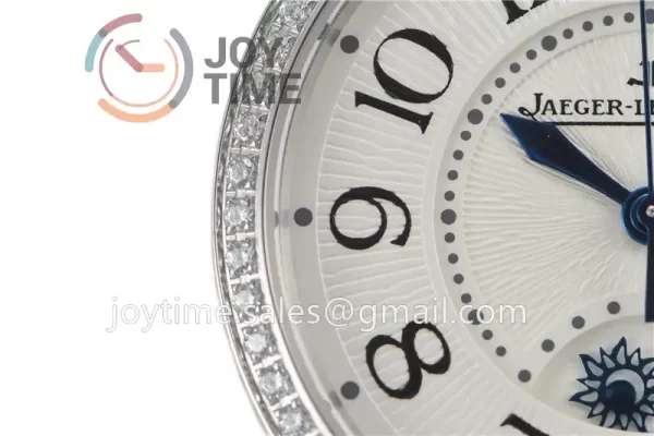 Jaeger-LeCoultre Rendez-Vous Night & Day ZF 1:1 Best Edition Diamond Bezel Leather Strap SA898