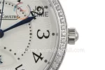 Jaeger-LeCoultre Rendez-Vous Night & Day ZF 1:1 Best Edition Diamond Bezel Leather Strap SA898