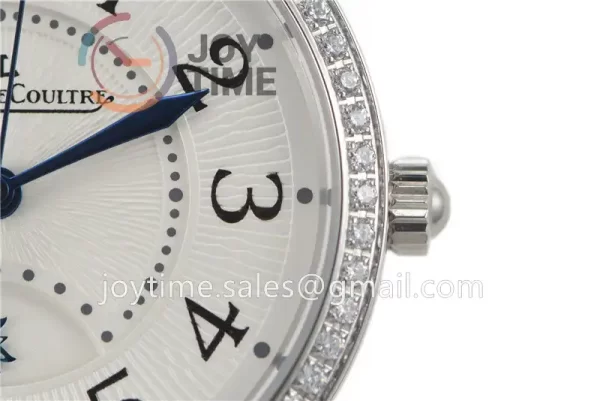 Jaeger-LeCoultre Rendez-Vous Night & Day ZF 1:1 Best Edition Diamond Bezel Leather Strap SA898