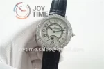 Jaeger-LeCoultre Rendez-Vous Night & Day ZF 1:1 Best Edition Diamonds Bezel Leather Strap SA898