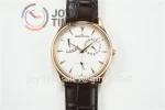 Jaeger-LeCoultre Master Ultra Thin Réserve de Marche GF 1:1 Best Edition RG Leather Strap A938