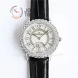 Jaeger-LeCoultre Rendez-Vous Night & Day GF 1:1 Best Edition Diamonds Bezel Leather Strap SA898