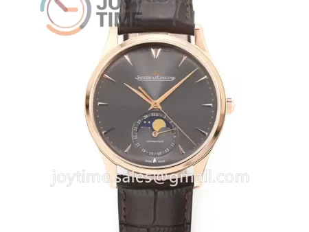 Jaeger-LeCoultre Master Ultra Thin GF 1:1 Best Edition RG Leather Strap SA925