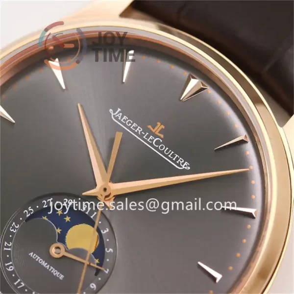 Jaeger-LeCoultre Master Ultra Thin GF 1:1 Best Edition RG Leather Strap SA925